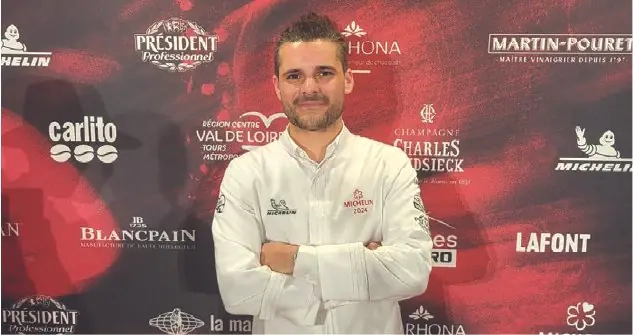 Le chef Matthieu Girardon