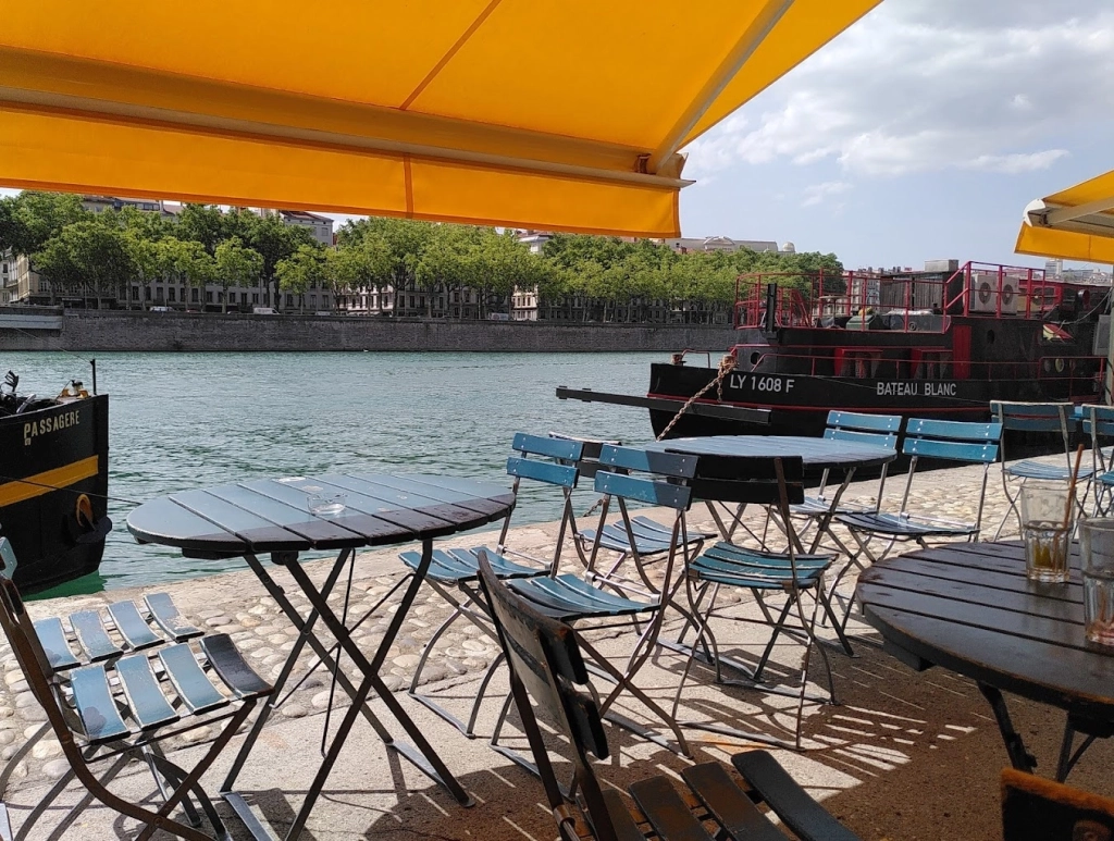 Bar Péniche Lyon Rhone