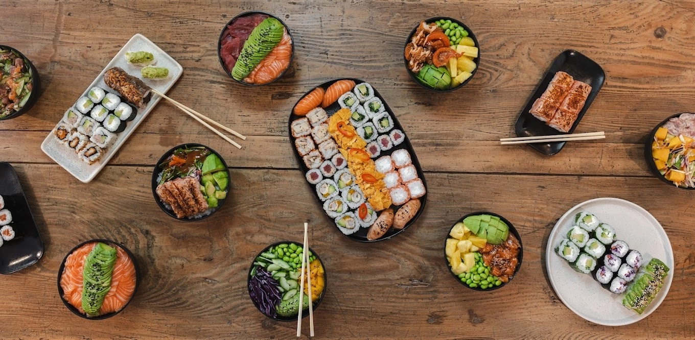 Kaïnama restaurant japonais sushi poké bowl chirashi à Tassin-la-Demi-Lune