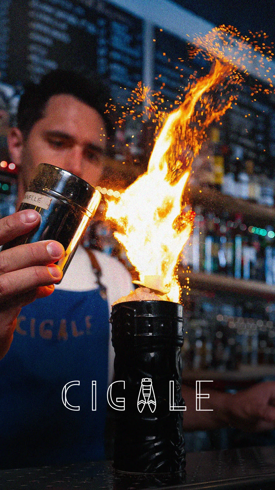 Bar à l’atmosphère intimiste et cosy chez Cigale Lyon