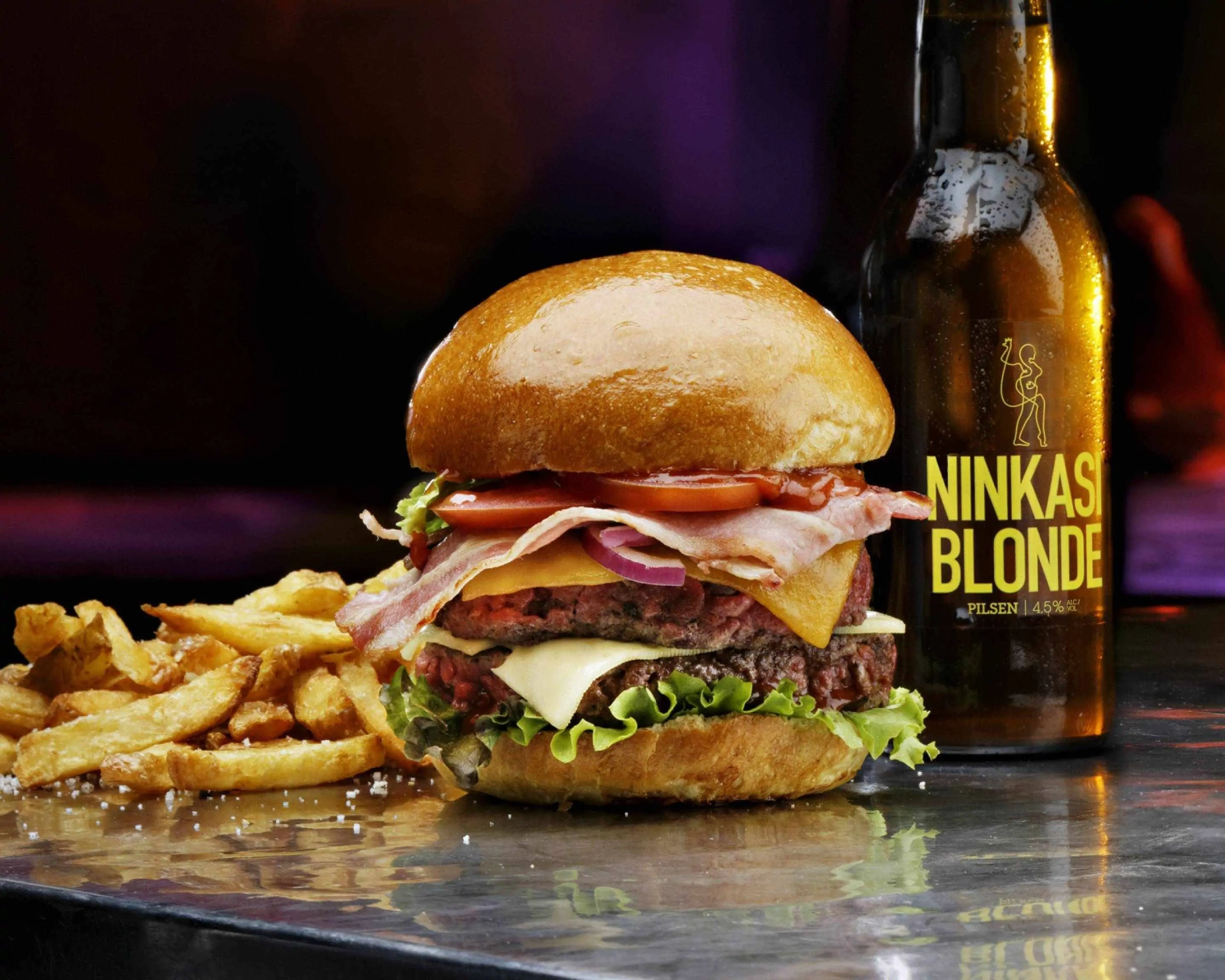 Burgers gourmands et bières artisanales au Ninkasi Sans Souci Burgers gourmands et bières artisanales au Ninkasi Sans Souci