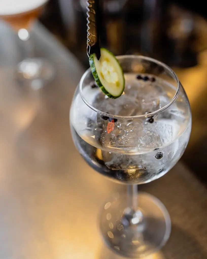 Cocktail signature du Tic & Tac Bar à Lyon Cocktail signature du Tic & Tac Bar à Lyon