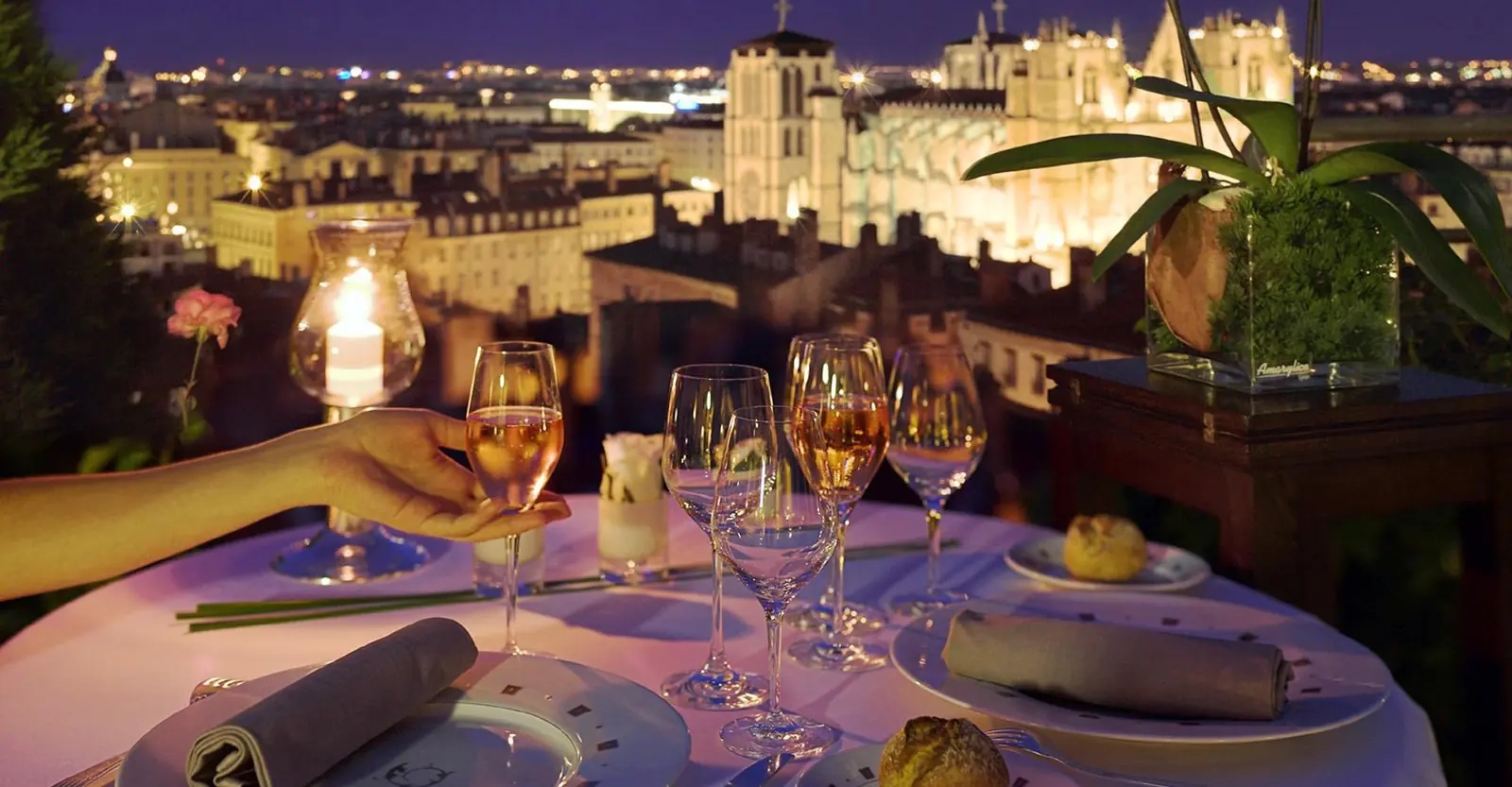 La Villa Florentine diner romantique La Villa Florentine diner romantique