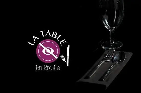 La Table en Braille La Table en Braille